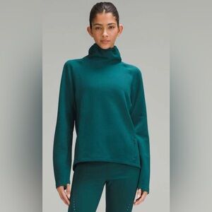 Lululemon Waffle knit funnel neck top